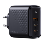 Сетевое зарядное устройство VOLTME Revo 100 мощностью 100 Вт (2 USB-C, USB-A) (GaN) Многопортовый мощный адаптер питания. Есть поддержка PD 3.0, QC 5, PPS и SFC 2.0