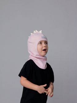 Шлем весенний/осенний вязаный (Безе) ОРЕО*