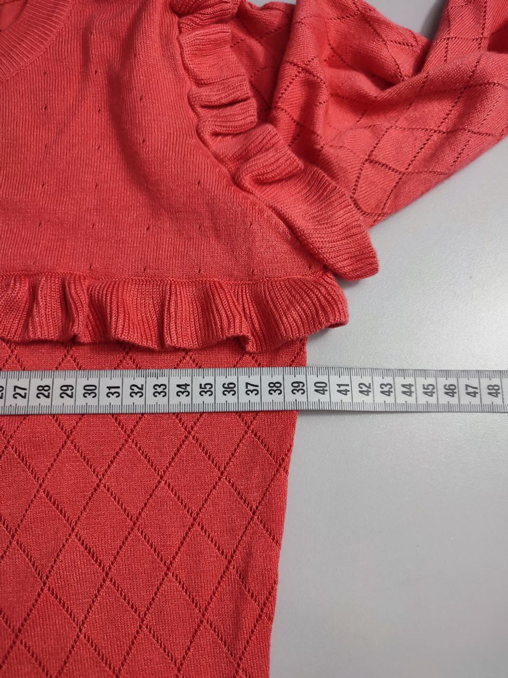 Джемпер коралловый 40 размер