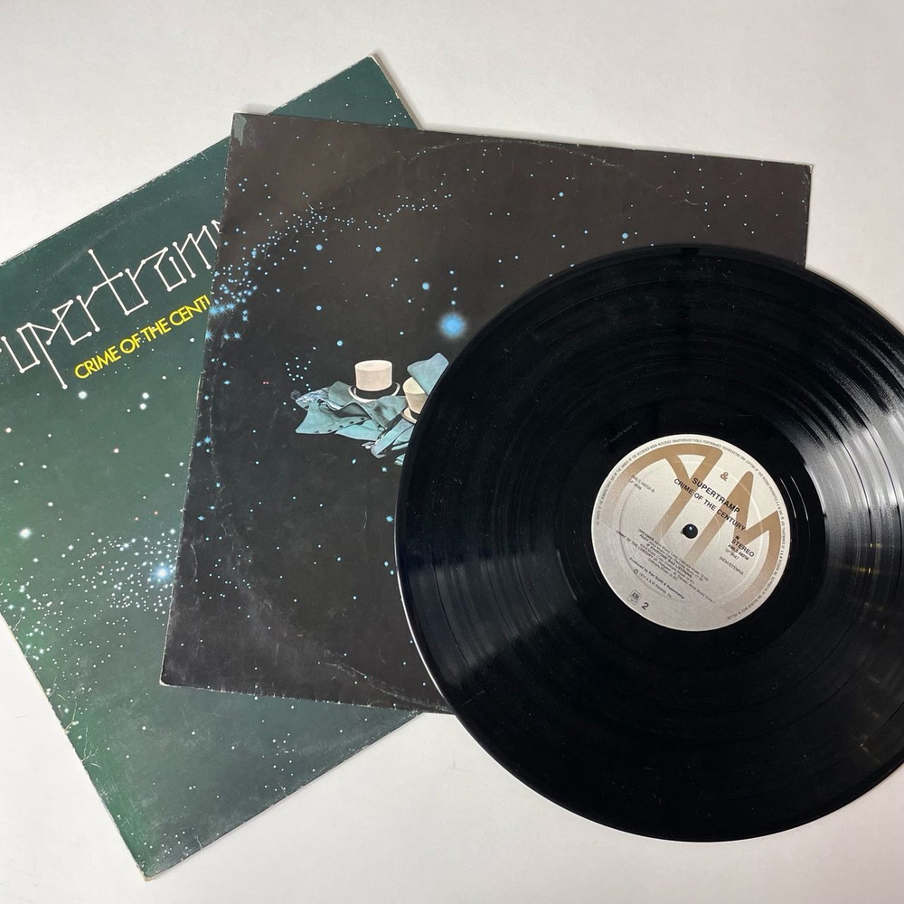 Винтажная виниловая пластинка LP Supertramp Crime Of The Century (Holland 1977)
