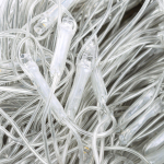 Гирлянда для улицы Сетка 2,0м 192ламп LED, 8 реж. Теплый белый