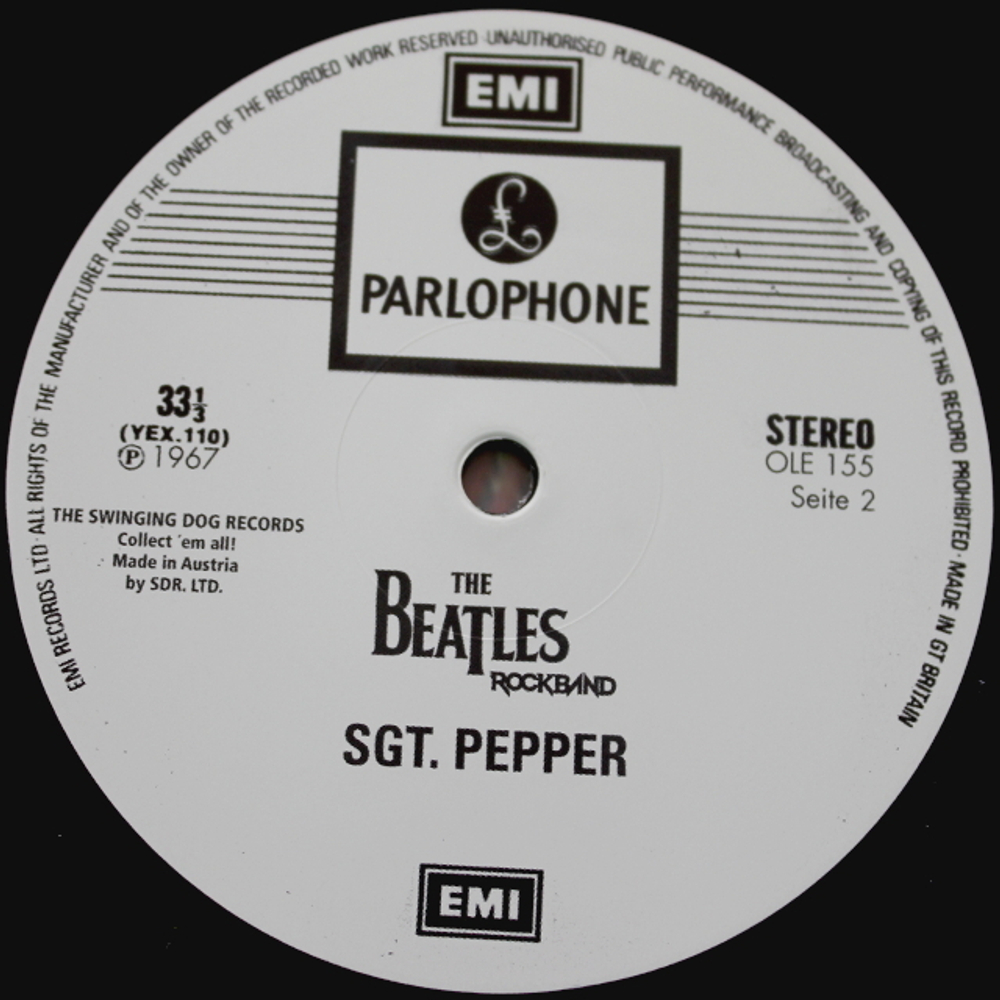 The Beatles / Sgt. Pepper's Lonely Hearts Club Band - The Rock Band Remixes 2009 (LP)