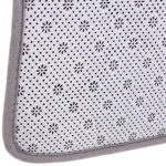 Набор для ванной и туалета 3 пр. «Tami» ( 2 коврика 50*80+50*40, 1 чехол на крышку унитаза)серый