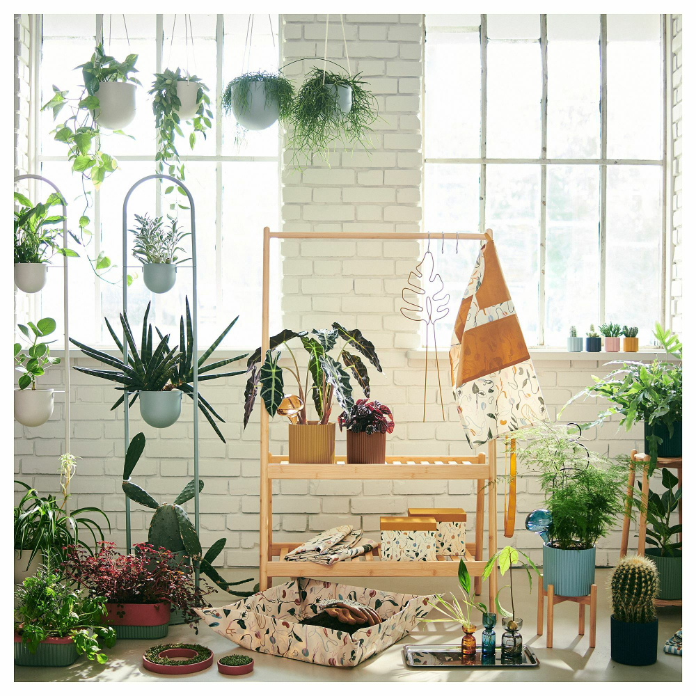 Скатерть IKEA DAKSJUS (ДАКСЬЮС), Разноцветный, 145х240 см