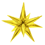 Звезда составная золотая 50 см