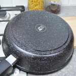 Сковорода 28см Гранит black Induction Pro со съемной ручкой