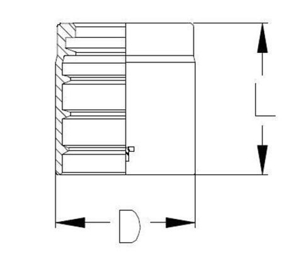 Муфта DN 10 1SC TIEFFE