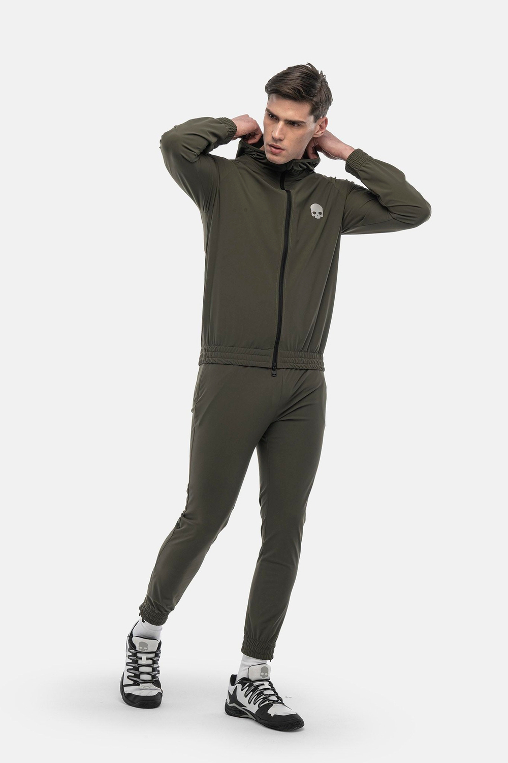 Ветровка Hydrogen TECH FZ SWEATSHIRT SKULL (TC0003-164)