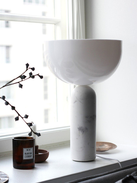 Table lamp  Kizu Table Lamp Large by NEW WORKS (White)