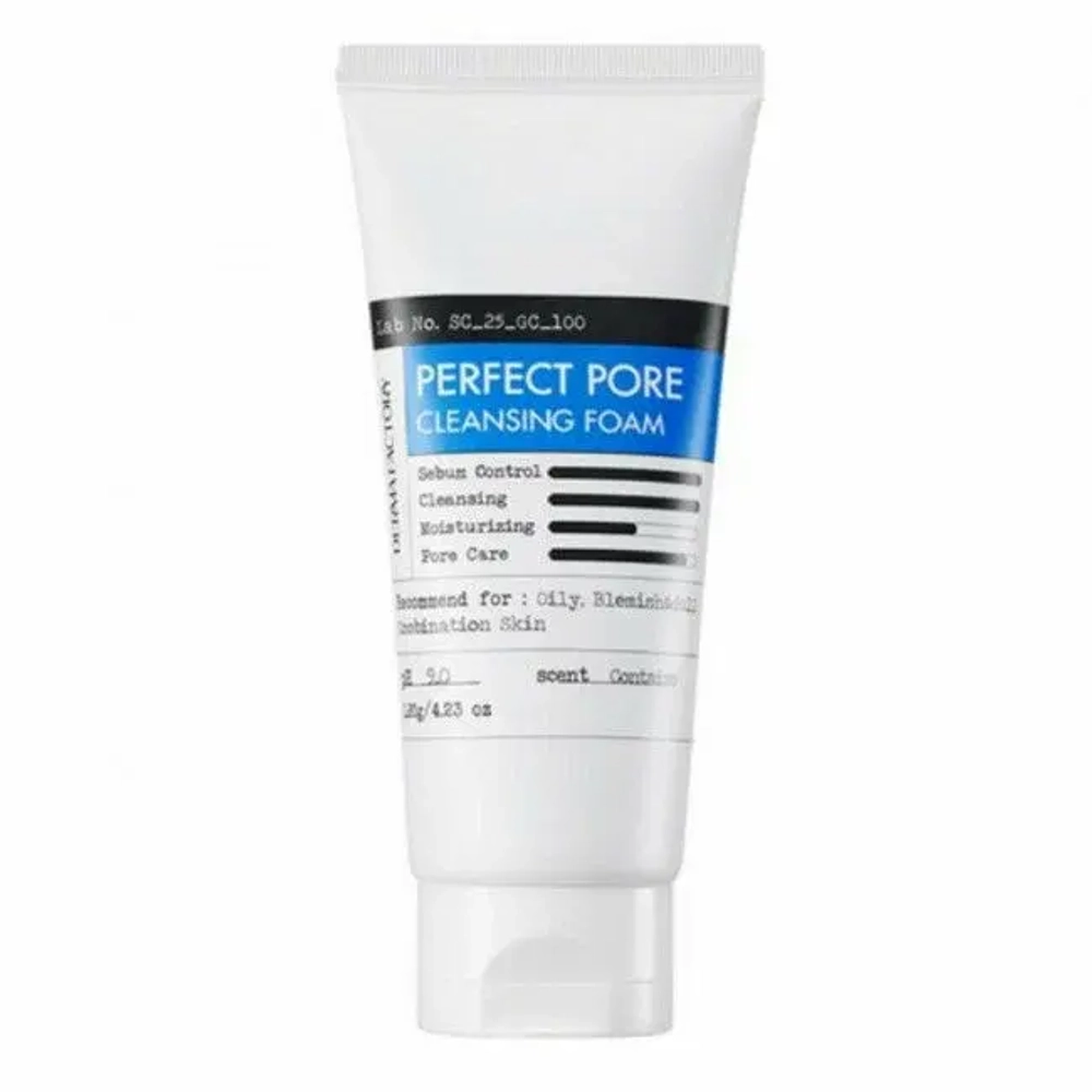 Derma Factory Глубоко очищающая пенка для умывания Perfect Pore Cleansing Foam