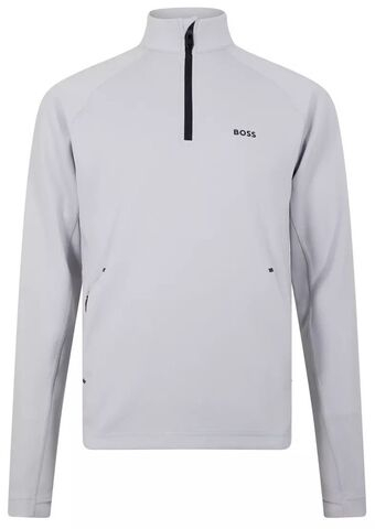 Мужская теннисная кофта BOSS Sweat Active - серый