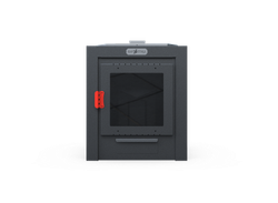 Банная печь Душа- 15 Сетка Перфорация Закрытая Каменка панорама