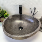 Раковина из речного камня RS-63873 (52*44*15) 0123