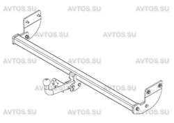 Фаркоп для Hyundai Elantra седан 2013-2016 Тип шара: A. Нагрузки: 1250/75 кг, HY 27