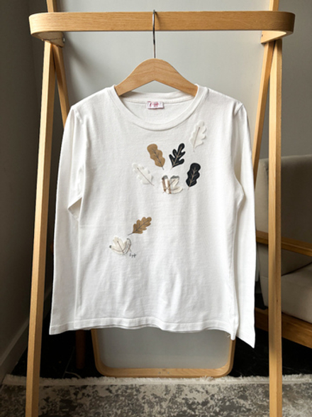 Хлопковый лонгслив Il Gufo, 140