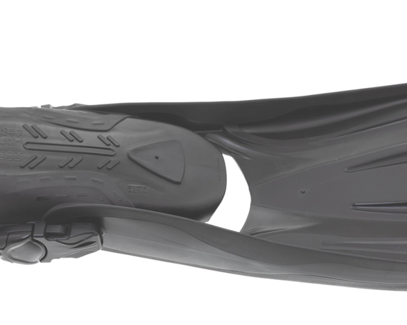 Ласты Marlin Scuba Black (открытая пятка)