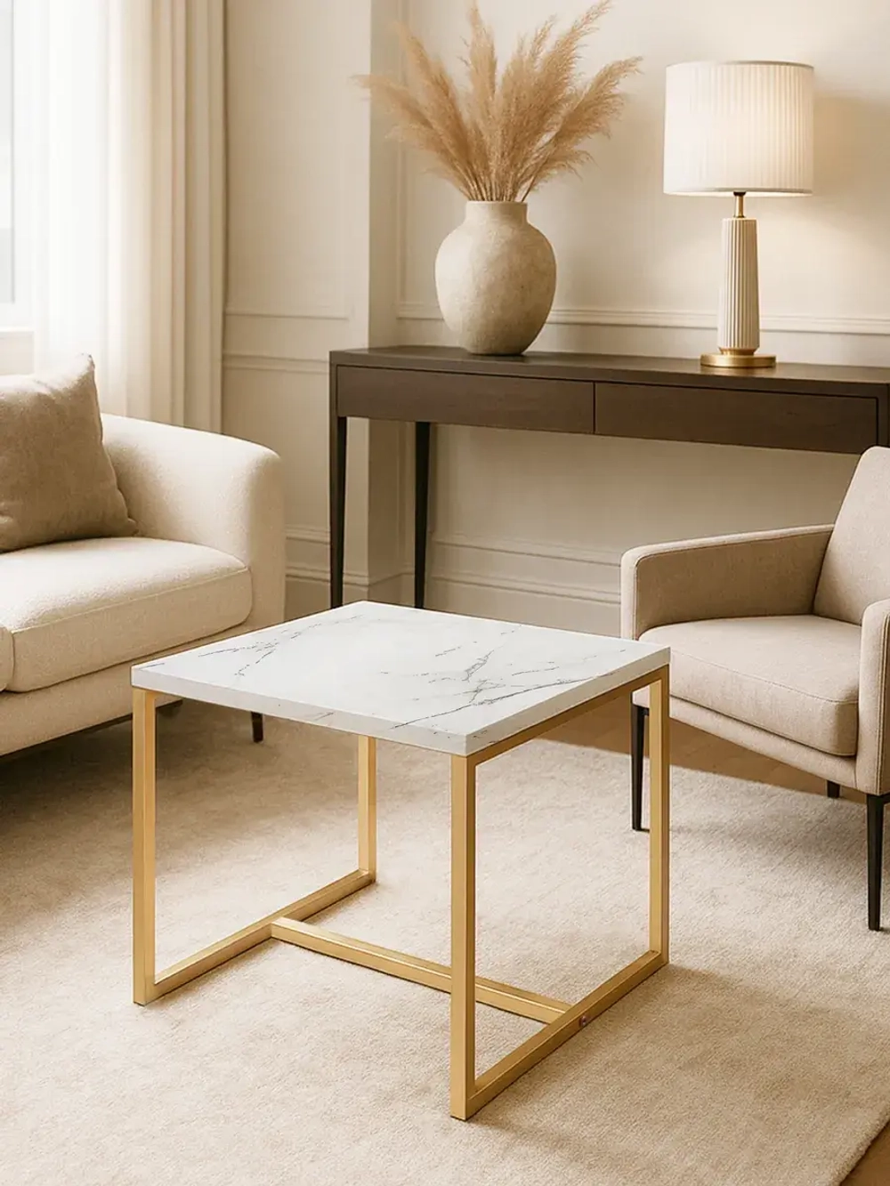 Компактный журнальный стол Куб - ЗБ - ЛДСП в ПВХ