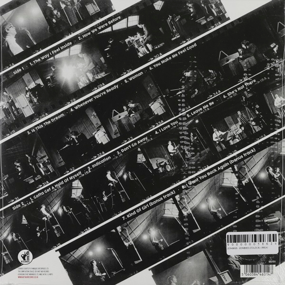 The Zombies / The Zombies (Clear Vinyl)(LP)