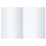 Тетрадь 96л., А4 клетка BG, бумвинил, синий