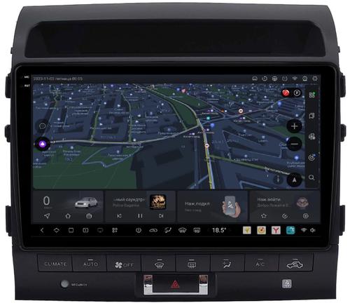 Магнитола для Toyota Land Cruiser 200 2007-2015 (со штатной камерой или 360) - Kuberg DUDU7 SF-1620-4-ABC QLed+2K, Android 13, Быстрейшая, UIS7870 (DUDU7), CarPlay, SIM-слот