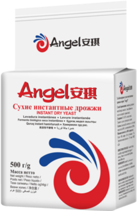 Дрожжи инстант.ANGEL 500г20шт