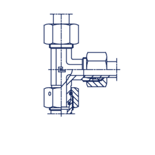 Соединение PNL DS12 20х1.5 (нерж.)