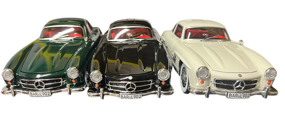 Die-Cast старый мерседес 2/17