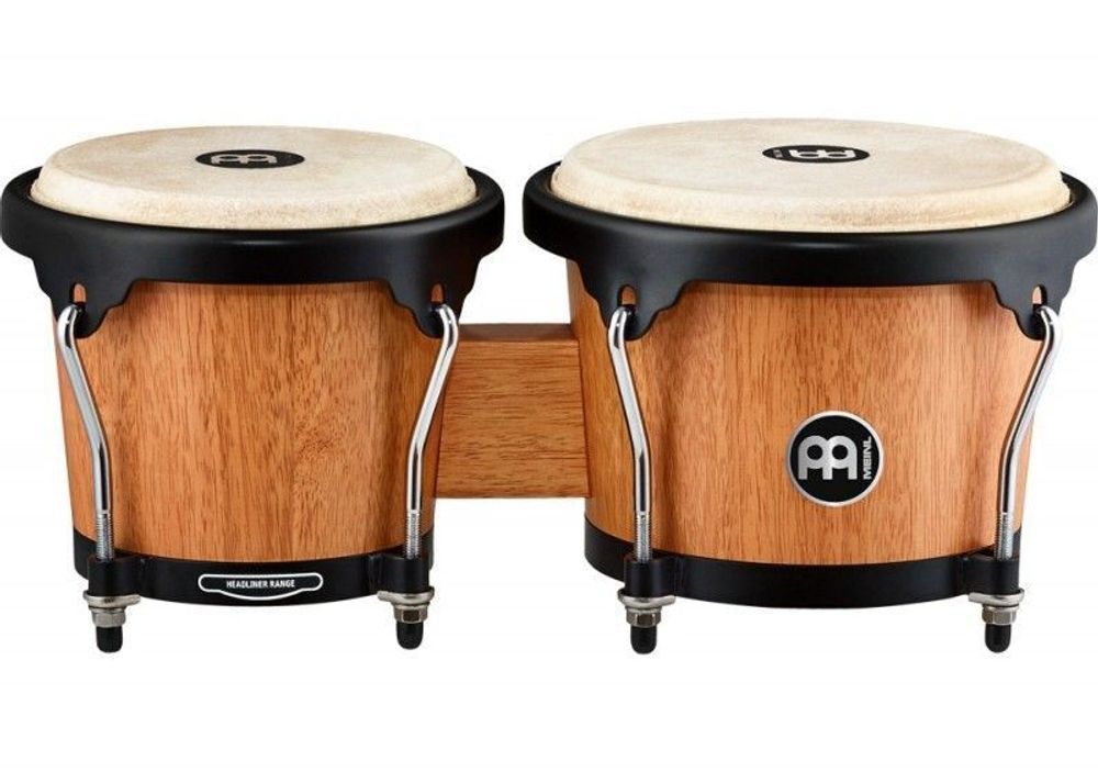 Headliner Wood Bongos Бонго 6,75&quot;Х8&quot;, Дуб, Цвет Super Natural Meinl Hb100Snt-M