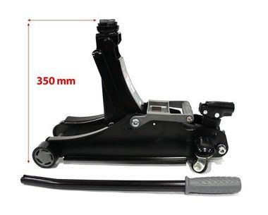 Домкрат подкатной гидравлический 2 т низкопрофильный с резиновой накладкой и лотком 2т (h min 100мм, h max 350мм) в коробке RockForce##Rock FORCE RF-TH22010