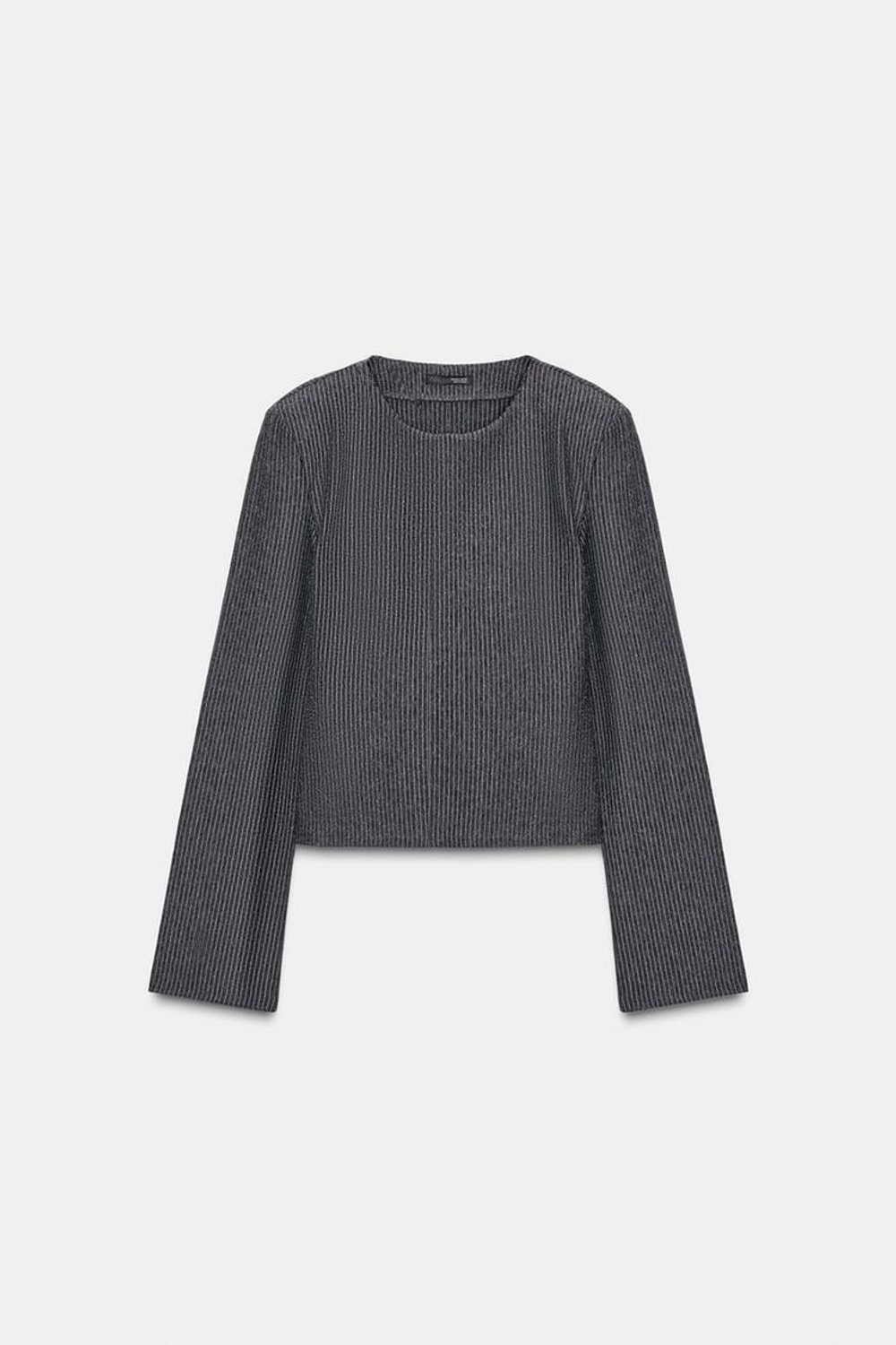 ZARA ТОП С ПОДПЛЕЧНИКАМИ В ТОНКУЮ ПОЛОСКУ, ПОЛОСКИ