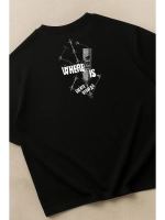 Футболка y2k оверсайз аниме берсерк панельки