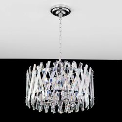 Citilux Ингвар CL334261 Люстра подвесная хрустальная Хром