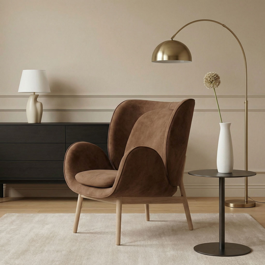 Дизайнерское кресло CUDDLE chocolate