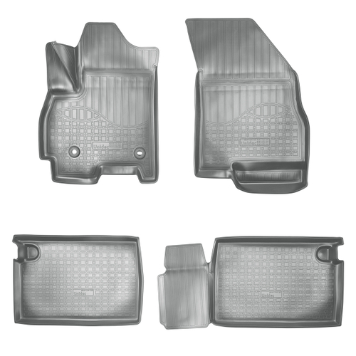 Ковры в салон Norplast/Unidec для EXEED LX (2021-), Серый, арт.NPA11-C115-320-G