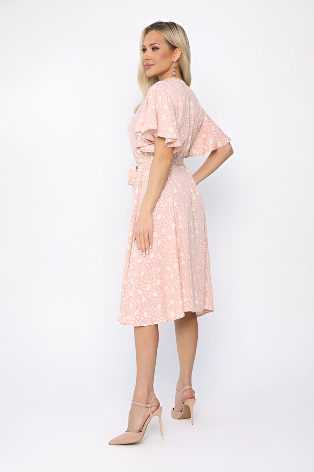 Платье Цветочный сад НЬЮ (розовое) П13709-25М LT Collection