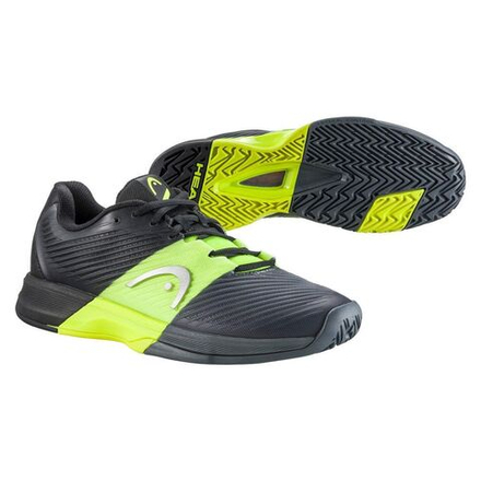 Мужские кроссовки теннисные Head Revolt Pro 4.0 Men - black/yellow