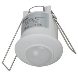 Датчик движения ЭРА MD 019 белый 800 Вт 360° 6М IP20 | Датчики движения