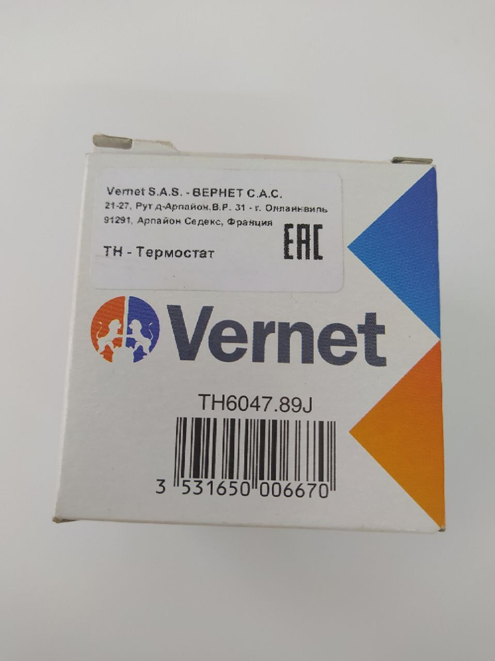 Термостат Vernet TH604789J для LADA Largus, Renault Logan