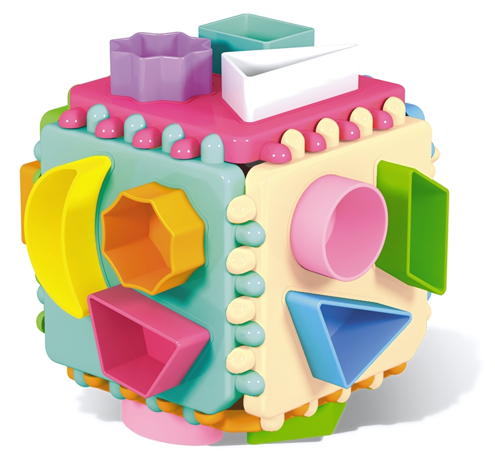 Логический куб "Подарочный" 12х12х14см. (Стеллар)