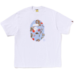 A Bathing Ape Bathing Ape Logo Printed Футболка белый