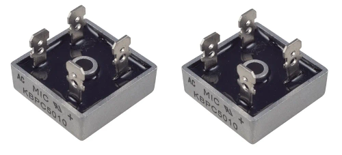 Диодный мост KBPC5010 50A 1000V (MB5010)2шт