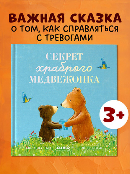 Книжки-картинки. Секрет храброго медвежонка