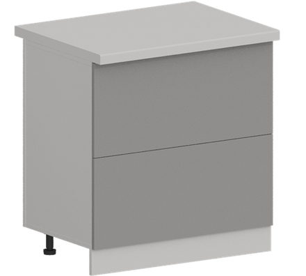 Кухня Модуль ШН2Я 800 Ликата / Лайт Грей