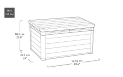 Пластиковый сундук Keter Denali 380 л