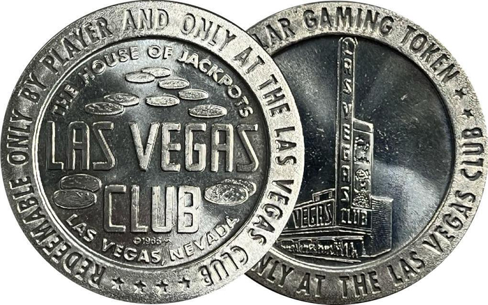Las Vegas Club Casino $1 Token