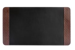 Офисный набор из кожи люкс Баланс цвет FG Brown /черный 6 предметов