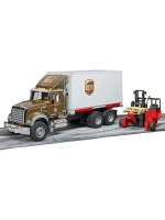Фургон Mack UPS с погрузчиком Bruder 02828