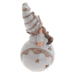 GAEM Фигурка декоративная "Гном" с подсветкой (LR44х2), L10 W9 H18 см, 2в.