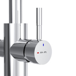 Смеситель для кухни с С-изливом с каналом для питьевой воды, хром AM.PM X-Joy S F85B07700