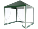 Шатер-тент ECOS TZGB-106 (2,5*2,5/3*3м, 4 москитные стенки)
